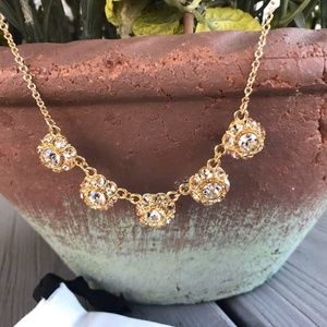 NWT Kate Spade Putting On the Ritz Row Necklace